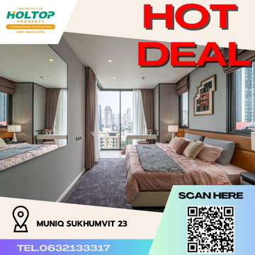 #R2618 ให้เช่า MUNIQ Sukhumvit 23