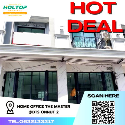 Home office for rent : #R2633 For rent  Home office The Master @BTS Onnut 2