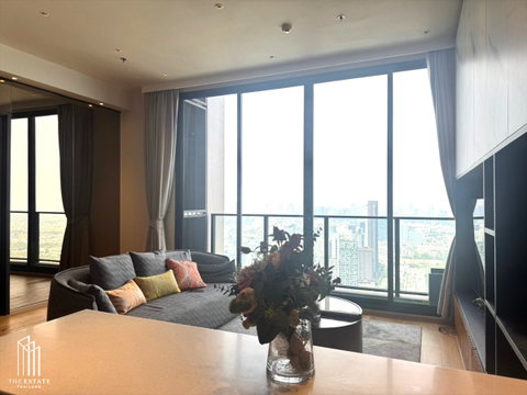 Duplex room for rent Whizdom Essence ชั้นสูง วิวโล่ง 102.34 sq.m. 3 bedroom @100,000 Baht