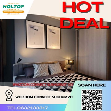 #R2653 ให้เช่า Whizdom Connect Sukhumvit