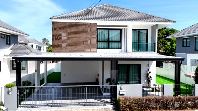 ขายบ้านเดี่ยว : For sale : มณีรินทร์ ไพรเวซี่ ศรีราชา  🏡 บ้านเดี่ยวสวย เลอค่า ตกแต่งครบ พร้อมเข้าอยู่! 🏡 