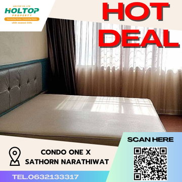 #S2608 ให้เช่า One X Sathorn Narathiwas