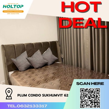 #R2665 For rent Plum Condo Sukhumvit 62