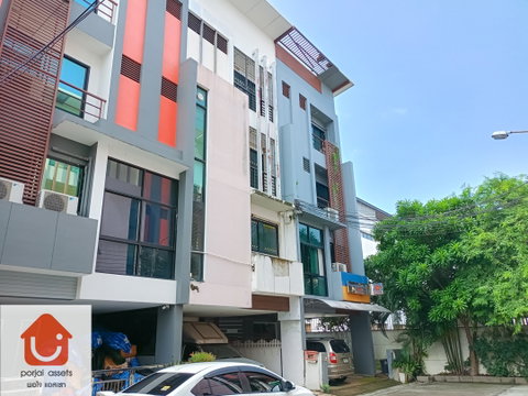 ✨ขายโฮมออฟฟิศ 🏡 เนอวานา พาร์ค สุขุมวิท 77 พัฒนาการ โฮมออฟฟิศ 4 ชั้น แบบ 3 ห้องนอน🛏️ ขนาด 20.6 ตร.วา 📍ติดถนนอ่อนนุช