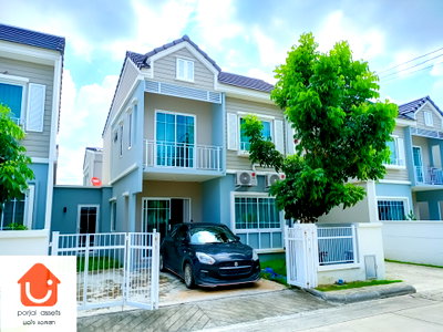 บ้านแฝด สนามบินสุวรรณภูมิ : ✨ขายบ้านทาวน์โฮม 🏘️ เดอะ วิลเลจ บางนา-วงแหวนฯ4 ทาวน์โฮม 2 ชั้น แบบ 3 ห้องนอน🛏️ ขนาด 28.2 ตร.วา 📍ทำเลถนนบางนา-ตราด กม.10 สมุทรปราการ