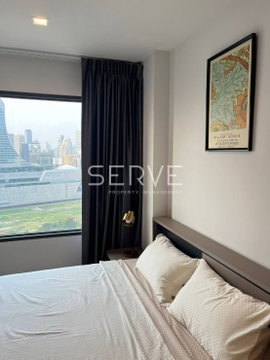 1 Bed 35 sq.m. High Fl. 25+ Good view & Good Location BTS Phloen Chit 600 m. at Life One Wireless Condo/ For Rent