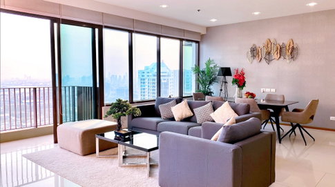 ให้เช่า Emporio Place. 3นอน 162ตร.ม. ว่างพร้อมอยู่ Line id: @pfagent