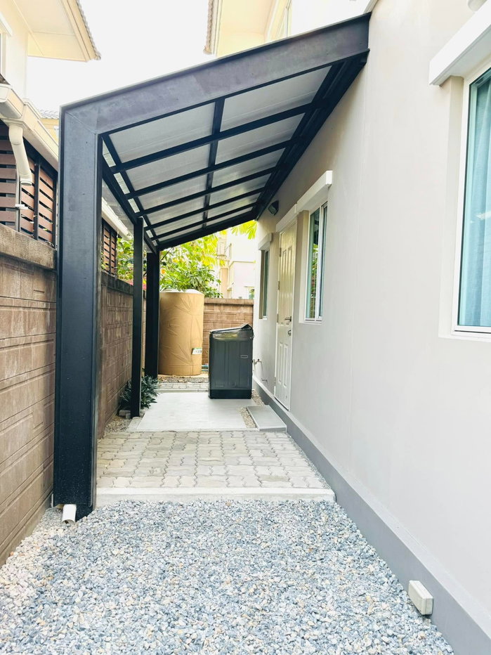 picture house for rent, corner plot, has a lawn, fully furnished, San Kamphaeng zone. (RW006016) - 9/30