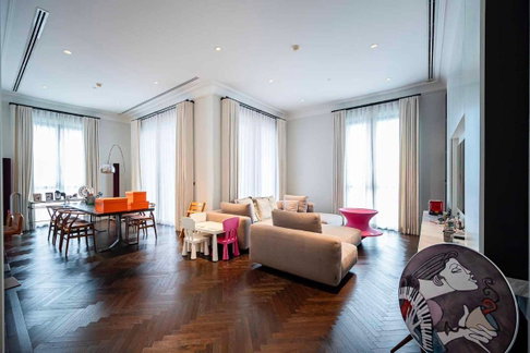 LTHC11860 - 98 Wireless FOR SALE Size 252 sqm. 3 beds 4 baths Near BTS Phloen Chit Station ONLY 250 MB