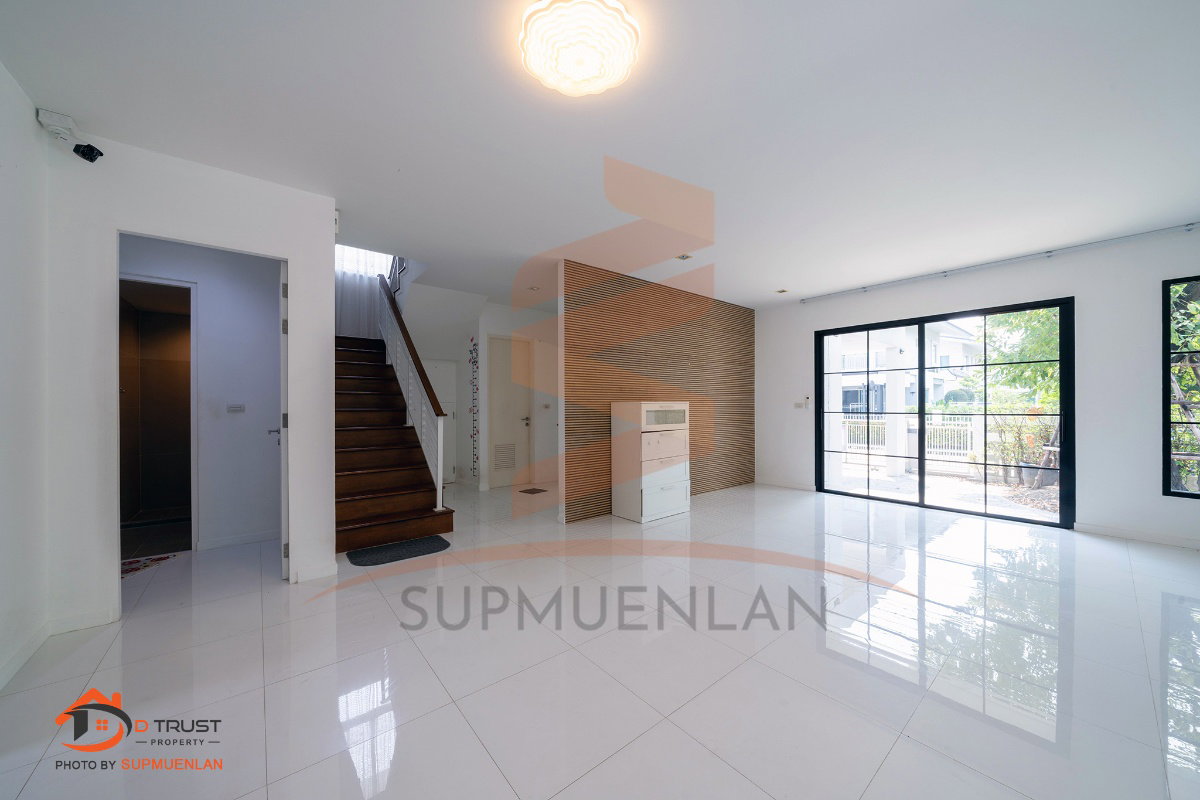 รูป ขาย บ้านเดี่ยว ฮาบิเทีย โมทีฟ ปัญญาอินทรา 102.8ตร.ว. 4ห้องนอน บ้านยังใหม่ ตกเเต่งสวยพร้อมอยู่ - รูปที่ 13/27