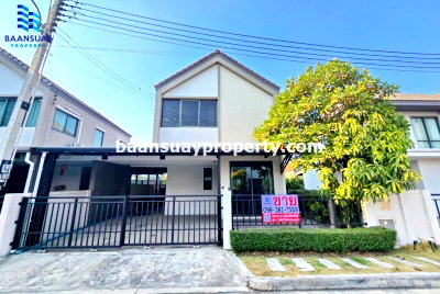 บ้านแฝด นิคมอุตสาหกรรมเอเชีย สุวรรณภูมิ : ขาย บ้านแฝด 2 ชั้น ม.เพฟ มอเตอร์เวย์-ฉะเชิงเทรา พร้อมอยู่ ใกล้ทางด่วนมอเตอร์เวย์-ชลบุรี 5 กม.