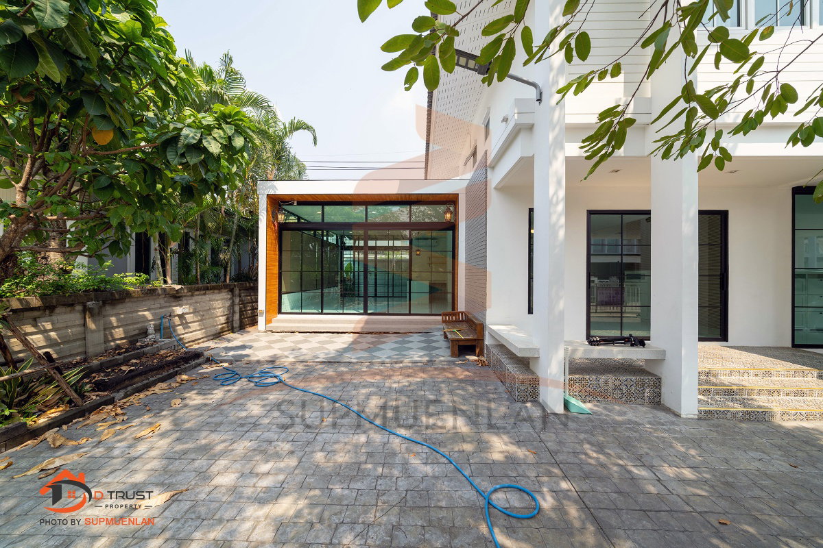 รูป ขาย บ้านเดี่ยว ฮาบิเทีย โมทีฟ ปัญญาอินทรา 102.8ตร.ว. 4ห้องนอน บ้านยังใหม่ ตกเเต่งสวยพร้อมอยู่ - รูปที่ 10/27