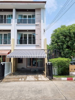 รูปภาพ House for rent Baan Klang Muang s Sense Rama 9-Lat Phrao, ready to move in. If interested, contact Line @goodmanpro or call 0999029192.