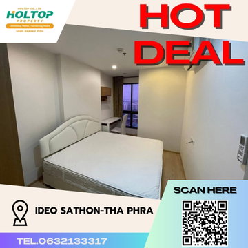 #S2778 ให้เช่า Ideo Sathorn-Thapra