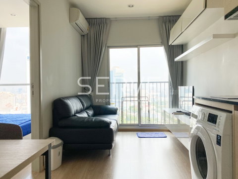 1 Bed Nice View & Nice Location High Floor Good Location MRT Thailand Cultural Centre 80 m. @ Noble Revolve Ratchada 1