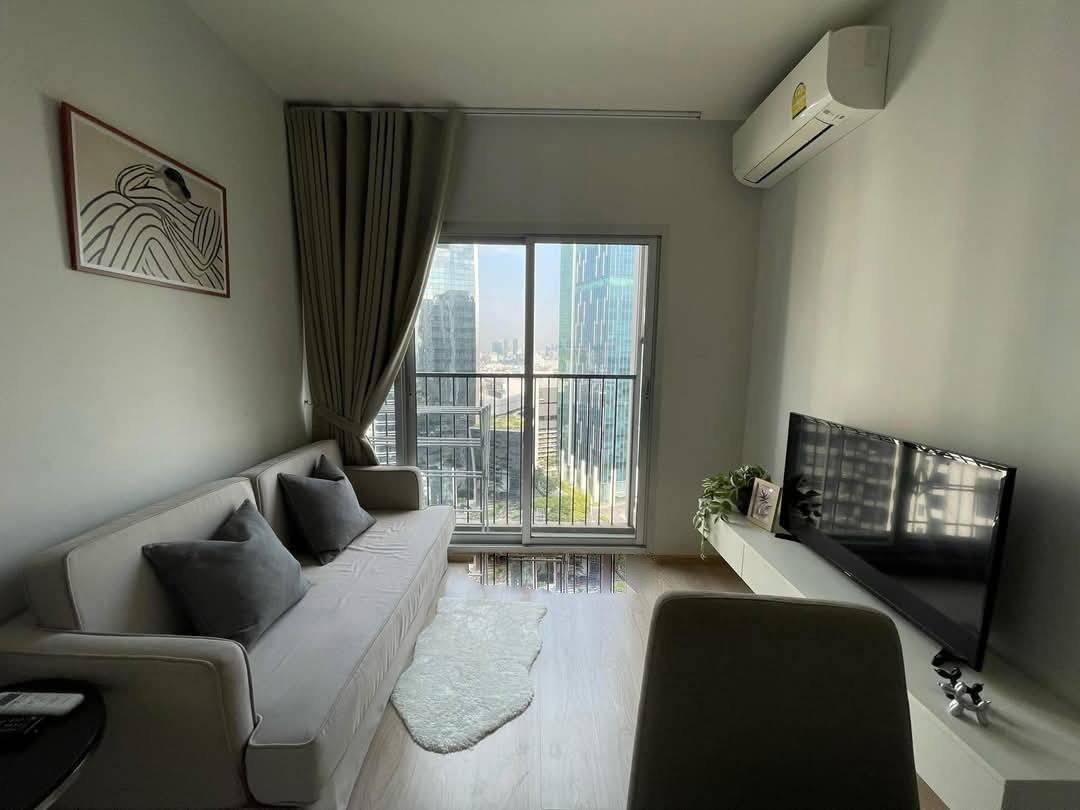 รูป 💥ST-6590💥ว่าง ให้ เช่า โนเบิล รีวอลฟ์ รัชดา 2 👉แอดไลน์ @primecondo - รูปที่ 1/10