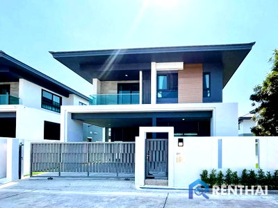 บ้านเดี่ยว หนองปรือ ชลบุรี : บ้าน 3 ห้องนอนตกแต่งครบพร้อมเฟอร์นิเจอร์ที่ Patta Ville พัทยา