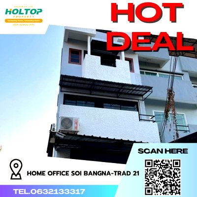 Home office for rent : #R2788 For rent Home office Soi Bangna-Trad 21