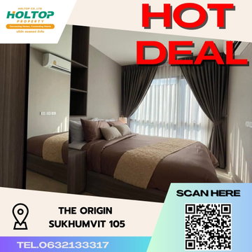 #S2835 ให้เช่า The Origin Sukhumvit 105