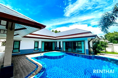 Houses for sale Khao Chi Chan : Beautiful villa in a large house project for sale
