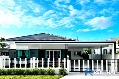 Houses for sale Frost Magical Ice of Siam : 3 Bedroom Fully Furnished House in Pong, Pattaya. Near by international school easy access to Motorway No.7