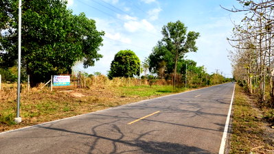 ที่ดิน นครนายก : ขายที่ดินถมแล้ว ปากพลี นครนายก แปลงสวยขนาด 4 ไร่ 41.9 ตร.ว. ติดถนน
