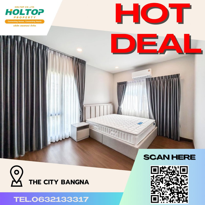 Houses for rent : #R2830 For rent  The City Bangna 