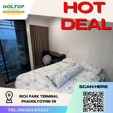 #R2829 ให้เช่า Rich Park Terminal Phaholyothin 59