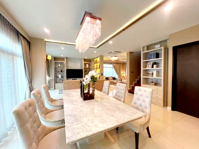 เช่าบ้านเดี่ยว นิคมอัญธานี (เจมโมโปลิส) : LTHC11952 - House FOR RENT in Sukhumvit 77 Size 355 sqm. 146 sqw. 5 beds 6 baths Near Lat Krabang ONLY 280K/Month