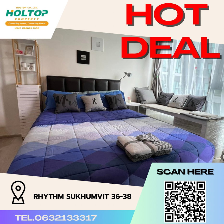 รูป #R2854 ให้เช่า Rhythm Sukhumvit 36-38 - รูปที่ 1/9