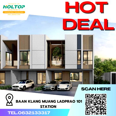ทาวน์โฮมให้เช่า : #R2868 ให้เช่า Baan Klang Muang Ladprao 101 Station