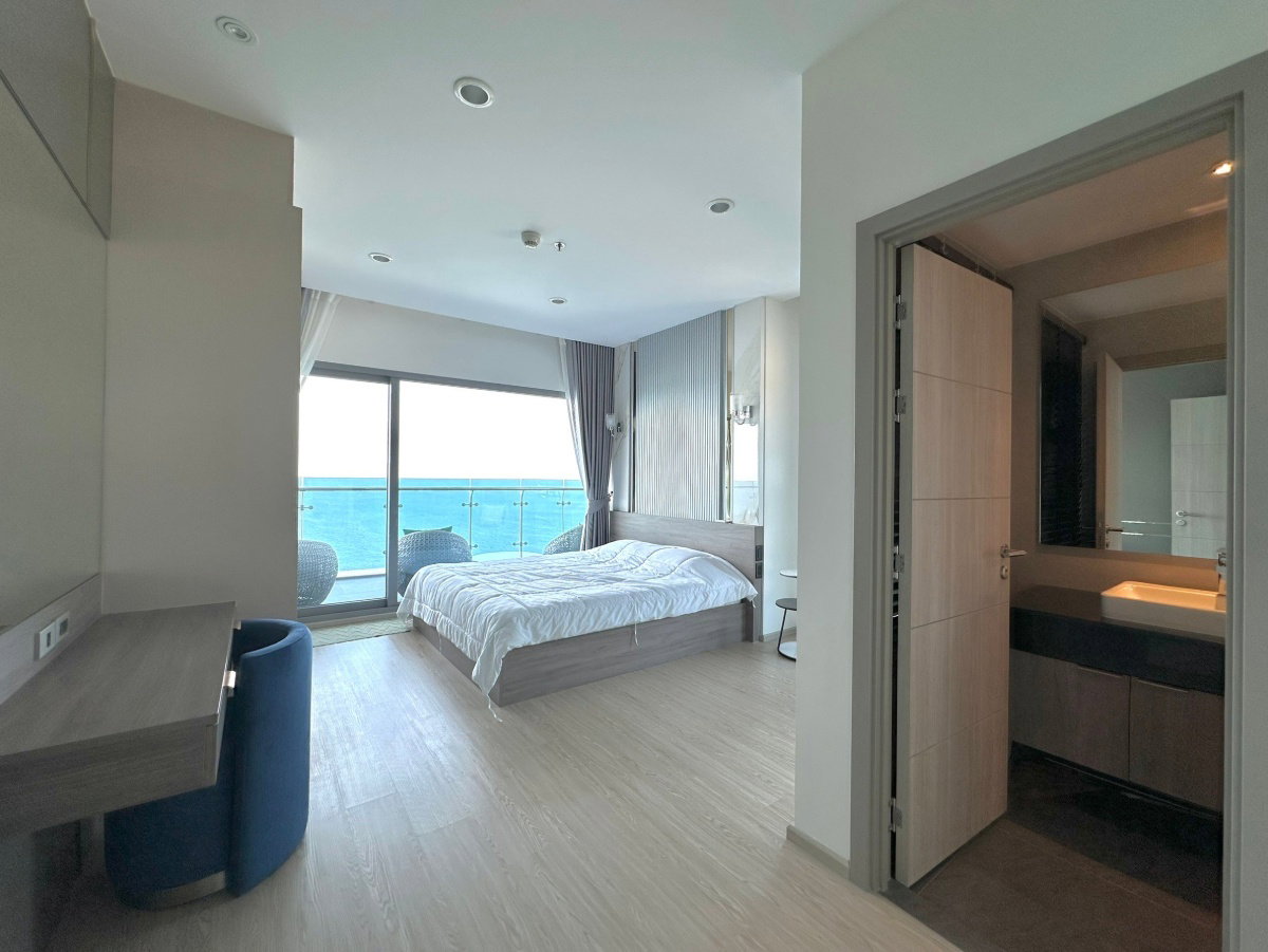 รูป  The Symphony condo บางแสน 3 ห้องนอน วิวทะเล ชั้น 30 + | ราคาเช่า 55,000 บาท/เดือน  - รูปที่ 38/49