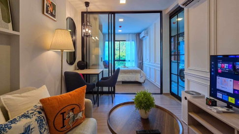 UK01-097 ให้เช่า D Condo Vale Sriracha คอนโดใหม่ ศรีราชา ตกแต่งสวย ราคาเช่า 7,500 บาท