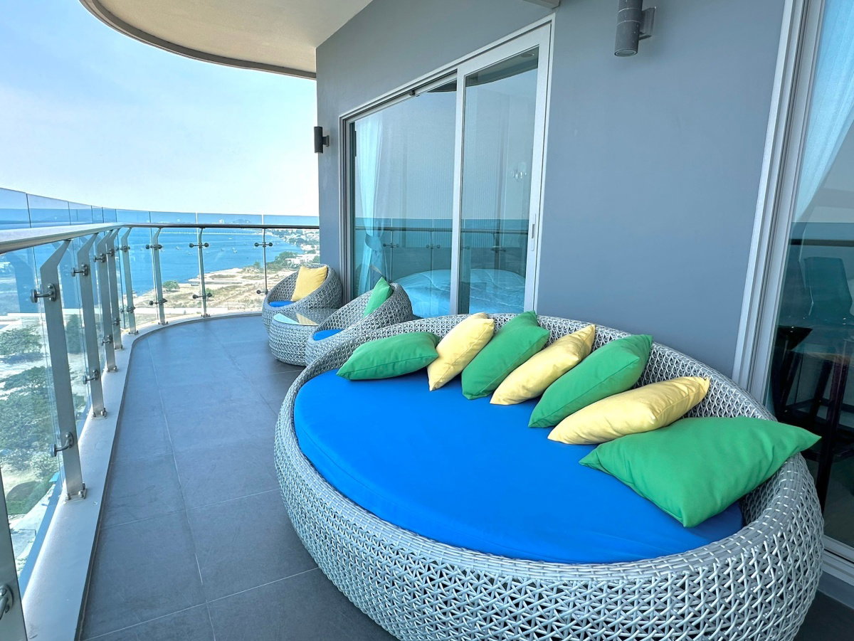 รูป  The Symphony condo บางแสน 3 ห้องนอน วิวทะเล ชั้น 30 + | ราคาเช่า 55,000 บาท/เดือน  - รูปที่ 44/49