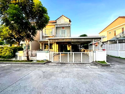 บ้านแฝด มาร์เก็ต วิลเลจ สุวรรณภูมิ : ขาย บ้านแฝด⭐️The Village Bangna-Wongwaen 2⭐️3 ห้องนอน⭐️ใกล้ Mega บางนา