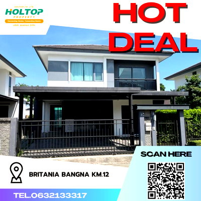บ้านเดี่ยวให้เช่า : #R2895 ให้เช่า BRITANIA BANGNA KM.12