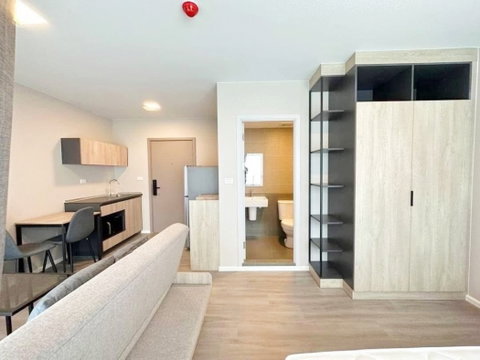 ขาย Dcondo Hideaway รังสิต 26 ตรม. เหมือนใหม่ ห้องมุม ชั้น 5 เฟอร์นิเจอร์ครบ