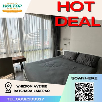 #R2873 ให้เช่า Whizdom Avenue Ratchada-Ladprao