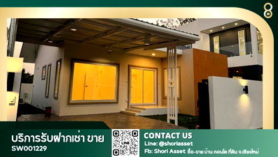 Houses for sale Chiang Mai : House for sale Premium grade modern detached in a great location , no flood - SW002219