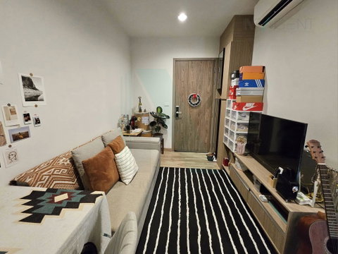 ให้ขายคอนโด นิช โมโน สุขุมวิท-แบริ่ง อาคาร  ชั้น 19 1 ห้องนอน ขนาด 28.59 ตรม ใกล้ ห้างสรรพสินค้าอิมพีเรียลเวิลด์