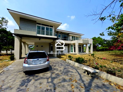 บ้านเดี่ยวให้เช่า : ให้เช่าบ้านเดี่ยวเลควูดบางนากม.18