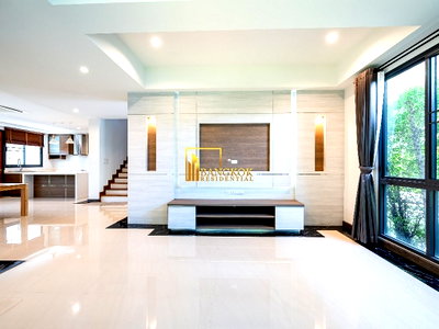 เช่าบ้านเดี่ยว ไบเทค บางนา :  Baan San Sabai at Lasalle - 4 Bedroom House For Rent in Bangna - BR27554SH