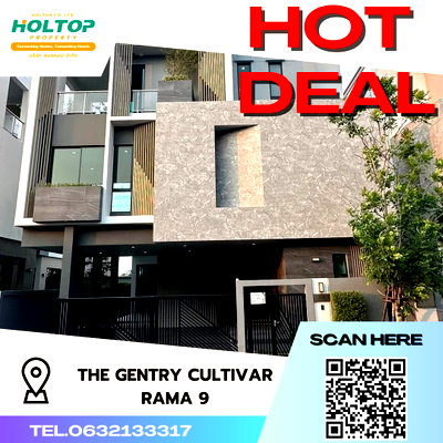 บ้านเดี่ยวให้เช่า : #S2985 ให้เช่า  The Gentry Cultivar Rama 9 