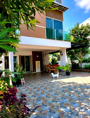 เช่าบ้านเดี่ยว เซ็นทรัล พลาซ่า เวสต์เกต : บ้านให้เช่า  Home Place The Park, Wongwaen-Rama 9 พร้อมเข้าอยู่สนใจติดต่อ Line @goodmanpro หรือ โทร 0999029192
