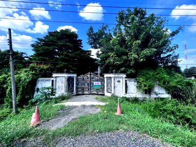 บ้านเดี่ยว วิทยาลัยเทคนิคปทุมธานี : บ้านเดี่ยว 2 ชั้น พร้อมที่ดิน 3-1-19 ไร่  ซอยบ้านกระแซง 12(ซอยนำ้หวาน)  ถนนปทุมธานี-บางปะหัน