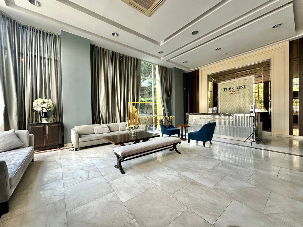 picture The Crest 24 - Incredible 3 Bed Duplex Condo in Phrom Phong Area - BR19290CD - 41/44