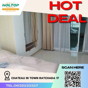 #R2953 ให้เช่า Chateau in Town Ratchada 17