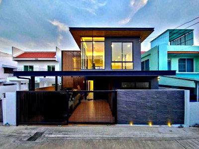 Houses for sale Bangna Commercial College : LTHC12036 – Single House FOR SALE in Private Luxury Pool Villa Size 42 sqw. 250 sqm. 3 beds 4 baths Near BTS Bang Chak Station ONLY 18.9 MB