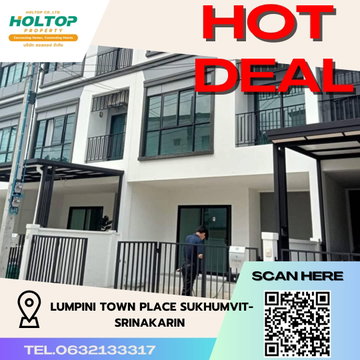#R2974 ให้เช่า Lumpini Town Place Sukhumvit-Srinakarin