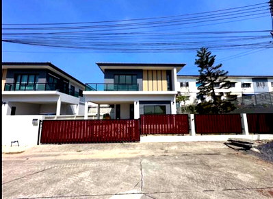เช่าบ้านเดี่ยว ลำลูกกา ปทุมธานี : #b4350 9/3/68  ให้เช่าบ้านเดี่ยว CPN Ville 2 Wongwaen Lamlukka  📲📢สอบถาม ld line @condoboy
